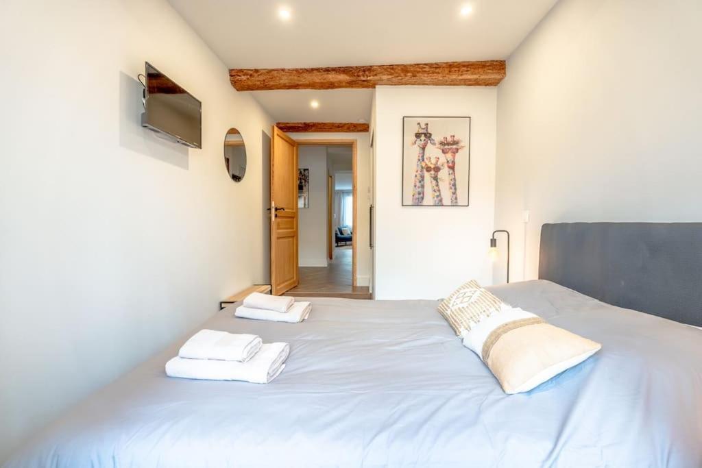 Superbe Appartement Neuf, Climatise Centre Village Le Plan-de-la-Tour ภายนอก รูปภาพ