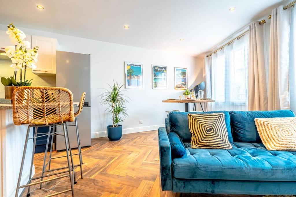 Superbe Appartement Neuf, Climatise Centre Village Le Plan-de-la-Tour ภายนอก รูปภาพ