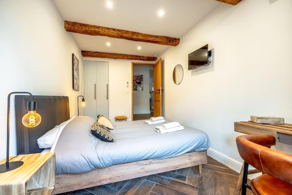 Superbe Appartement Neuf, Climatise Centre Village Le Plan-de-la-Tour ภายนอก รูปภาพ